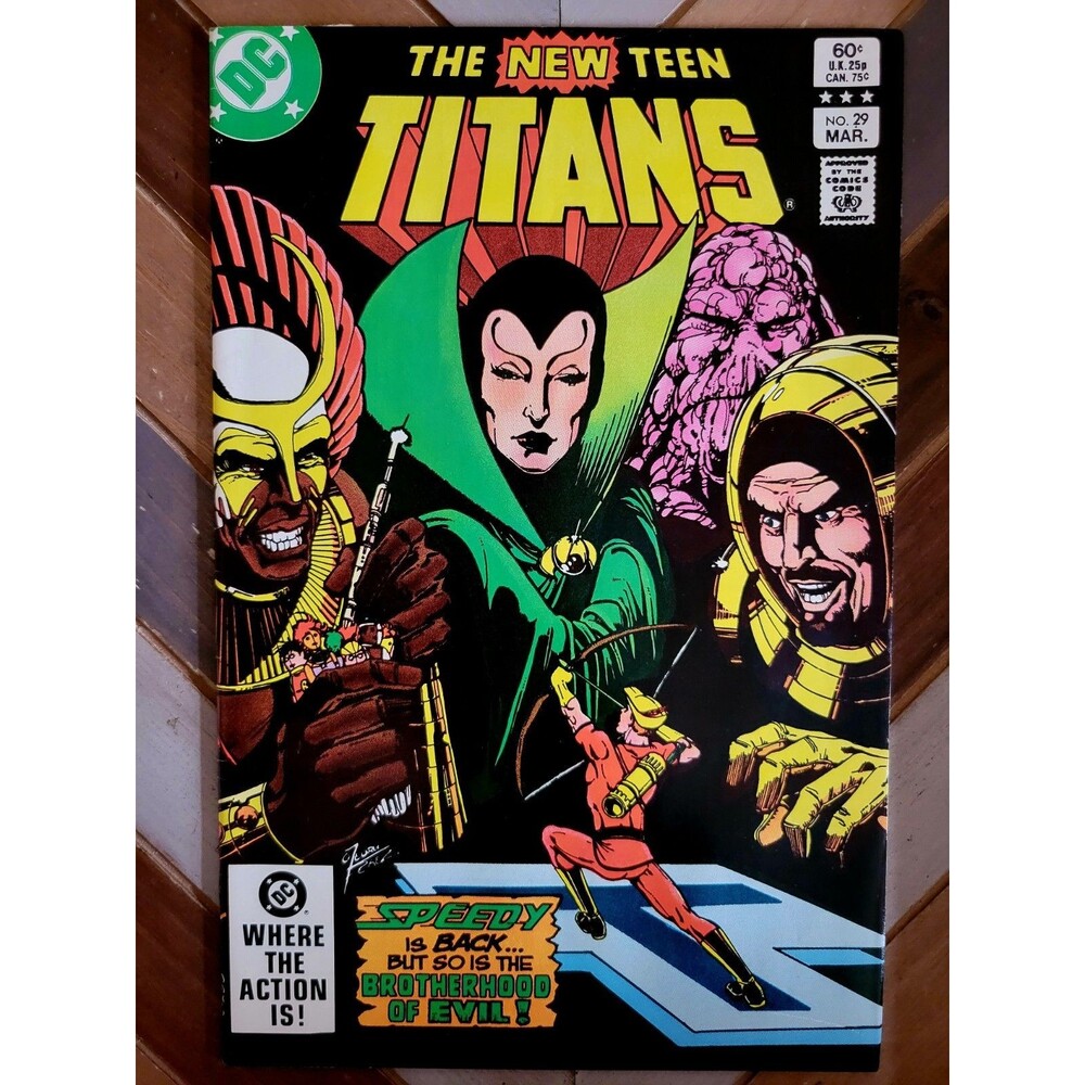 New Teen Titans #29 FN (1983) Brotherhood of Evil! Starfire! George Perez Art!